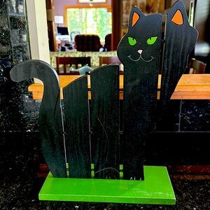 Halloween Black Cat Art